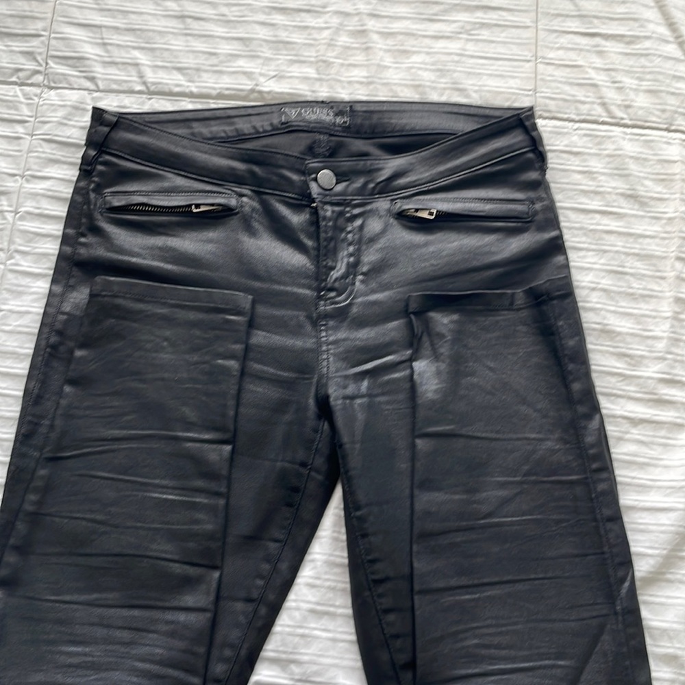 Guess leather like jeans